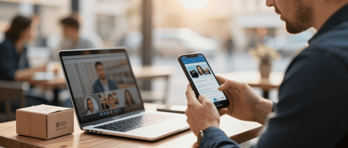 Entrepreneur AR smartphone