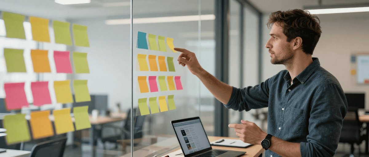 Entrepreneur en espace coworking